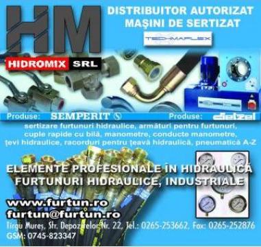 Furtunuri Hidraulice Industriale Furtunuri Metalice Din Inox de la Hidromix S.r.l.