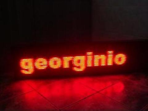 Reclama luminoasa Casete cu leduri de la Georginio Group