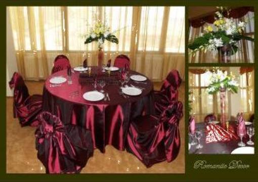 Aranjament cameleon pentru nunti de la Romantic Decor