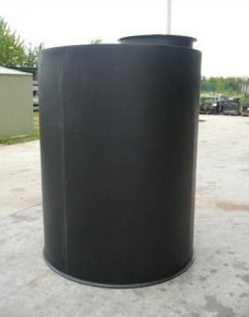 Recipient cilindric din polietilena de la Manz Galvano Tec Srl