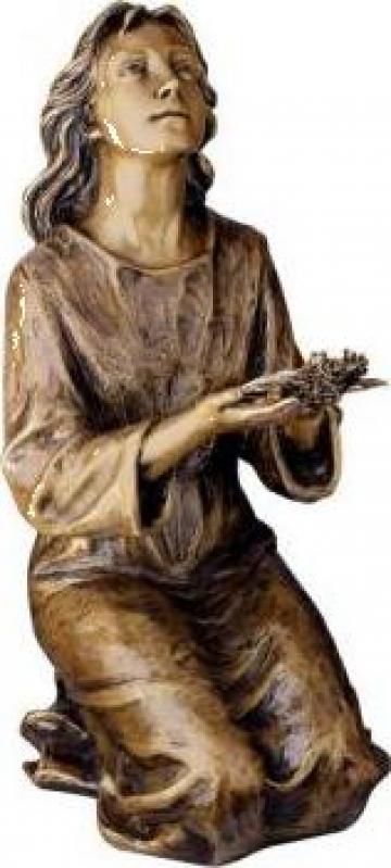 Statueta funerara Ofranda bronz de la Crepei-Art