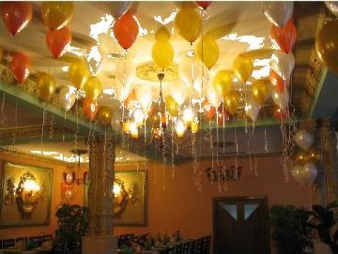 Decoratiuni baloane cu heliu de la Dream Weddings
