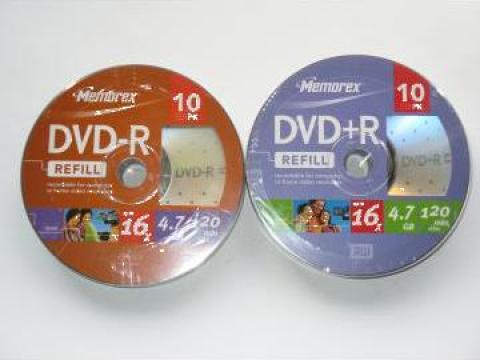 CD R, DVD-R, DVD+R, BD R blank memorii stick flash USB micro de la Pro Data International Srl