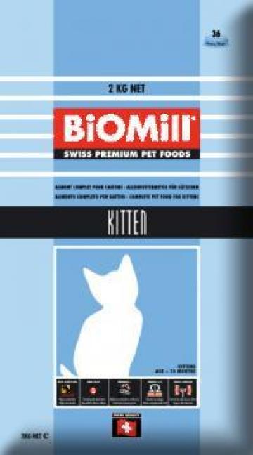 Hrana pisici Biomill cat kitten de la Smart Trailer Srl