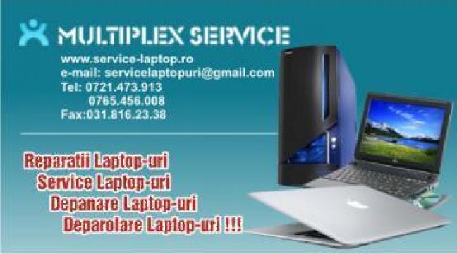 Reparatii laptop si macbook de la Multiplex Service