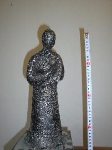 Sculptura metal - Maternitate de la Pfa Sculptor Asandi Simion
