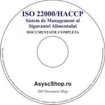 Documentatie Completa ISO 22000/HACCP de la Active Systems Consulting Srl