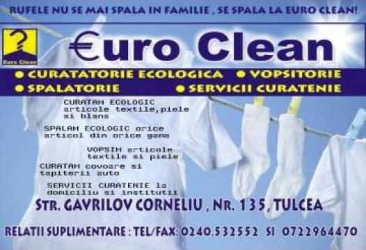 Spalatorie de haine din Tulcea Euro Clean de la Spalatorie De Haine Tulcea Euro Clean
