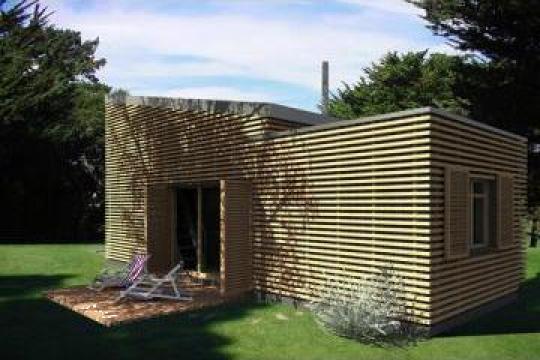 Casa modulare din lemn