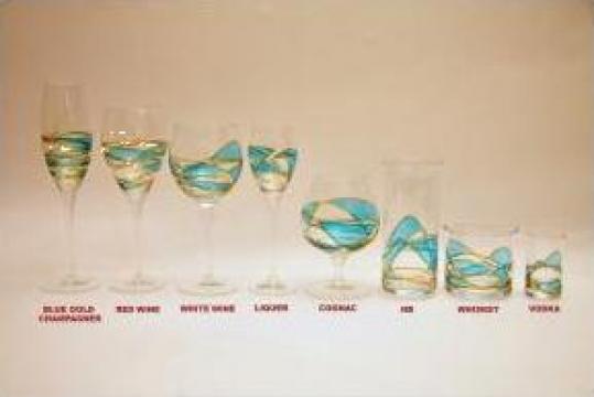 Pahare din sticla silicocalcosodica de la Sc Stil Glass Srl