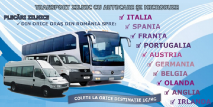 Transport persoane Romania Belgia