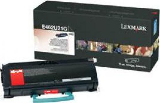 Cartus imprimanta laser original Lexmark E462U21G de la Green Toner