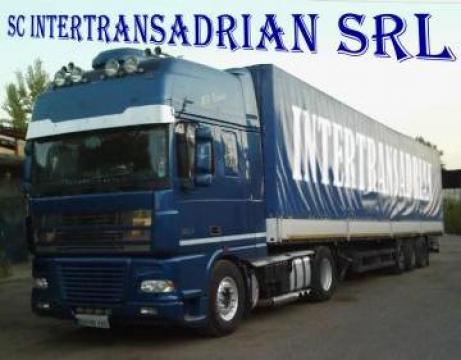 Transporturi interne si internationale de marfa de la Intertrans Adrian Srl