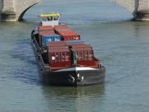 Transport fluvial marfuri generale de la Green Marine Logistics Srl