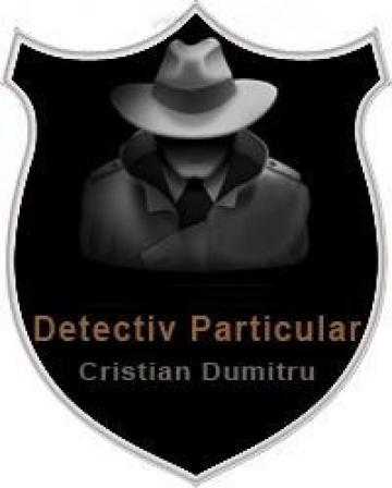 Servicii de investigatii private de la Cabinet Individual Detectiv Particular Cristian Dumitru