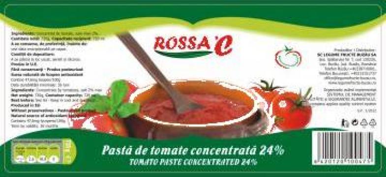 Pasta de tomate de la Legume Fructe Buzau Sa