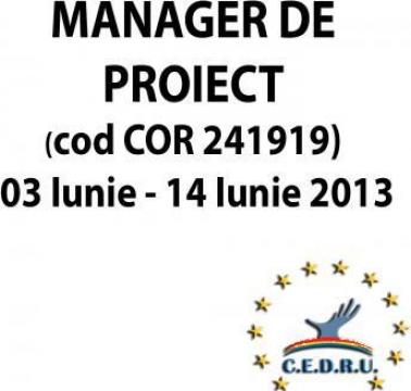 Curs Manager de proiect (COR 241919)