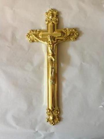 Crucifix de sicriu auriu C6