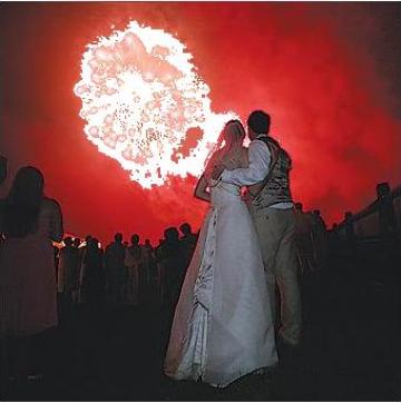 Artificii nunta