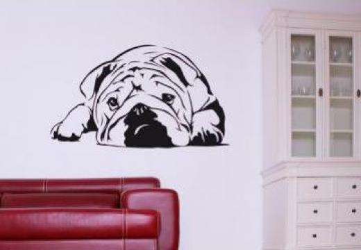 Sticker decorativ Bulldog de la Wiz Prest Intelligence Srl