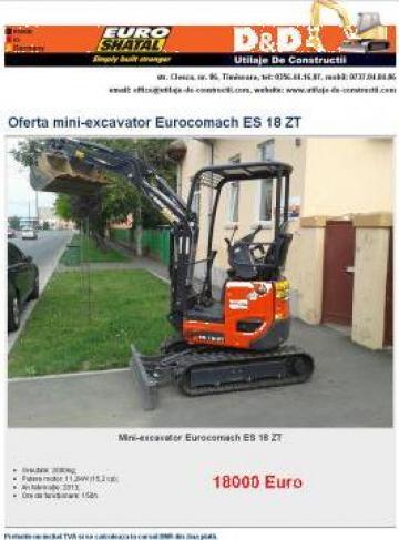 Miniexcavator Eurocomach