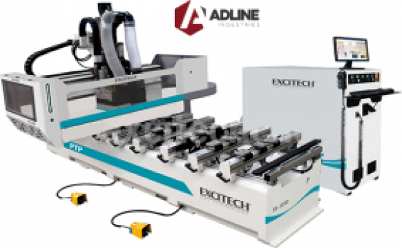 Router CNC Extremely Heavy Duty Excitech E6 1230D