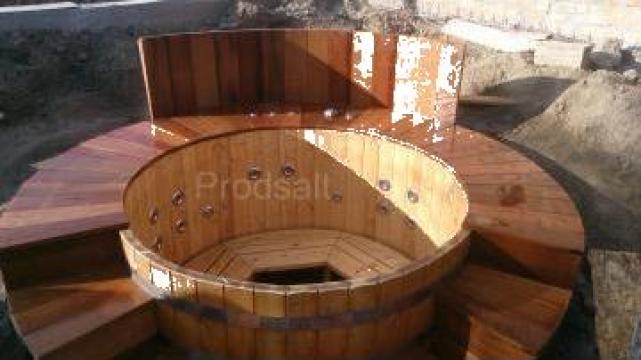 Jacuzzi din lemn Hot tub SPA de la Prodsalt Srl