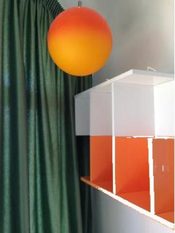 Mobilier camera tineret Orange, Green and White de la LYS Inedit-Design