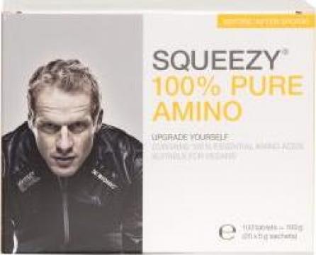 Supliment alimentar 100% Pure Amino de la Squeezy Sports Nutrition Romania