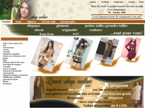 Magazine online / online shops de la PFA Nicolae Diana Zica