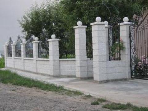 Gard spalat din beton