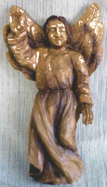 Sculptura Ingeras decupat de la Marincu George