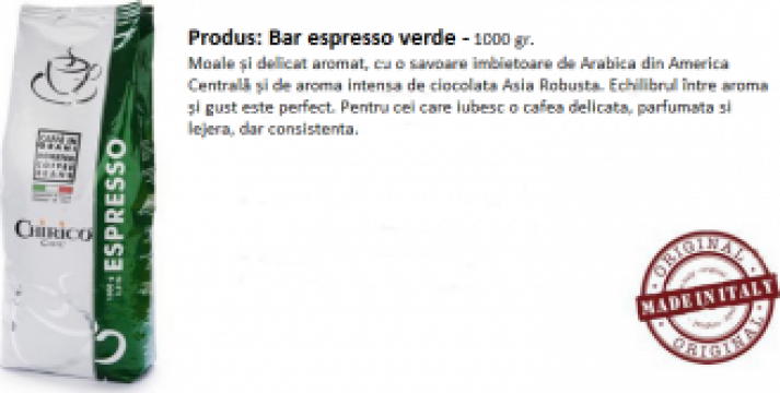 Cafea Chirico Mild de la BRT Business Speed Srl