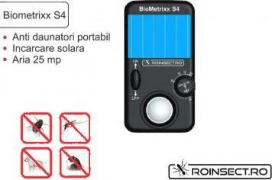 Aparat solar impotriva daunatorilor Biometrixx S4