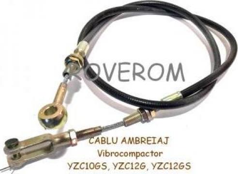 Cablu ambreiaj vibrocompactor YZC10GS, YZC12G, YZC12GS