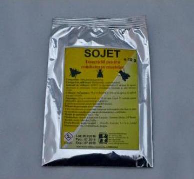 Insecticid contra mustelor Sojet plic x 10 grame