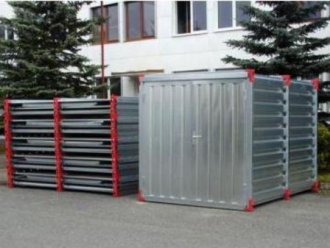 Garaj pliabil, container constructii de la Elkoplast Romania Srl.