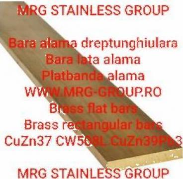 Platbanda alama 40x8mm bara alama dreptunghiulara lata de la MRG Stainless Group Srl