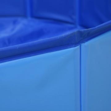Piscina pentru caini pliabila, albastru de la Comfy Store