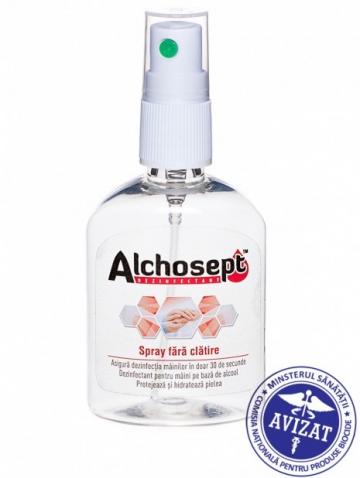 Spray dezinfectant maini Alchosept 28 ml de la Cahm Europe Srl