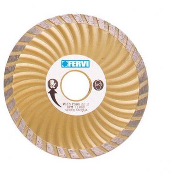 Disc diamantat 115 mm super turbo 0709 de la Proma Machinery Srl