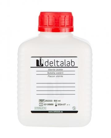 Flacoane sterile pentru testarea apei 500 ml cu thiosulfate de la Medaz Life Consum Srl