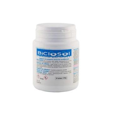 Pastile clor efervescente Biclosol 3,3 grme 60 buc de la Clades Srl