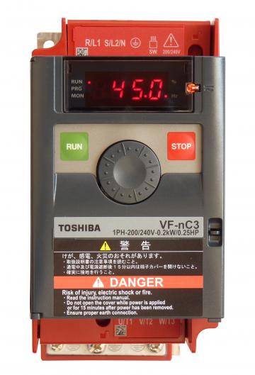Convertizor de frecventa Toshiba VFNC3S-2007PL, 0.75 kW
