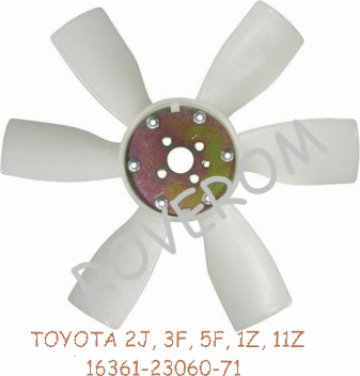 Ventilator (elice) Toyota 2J, 3F, 5F, 4Y, 1Z, 11Z, 405mm