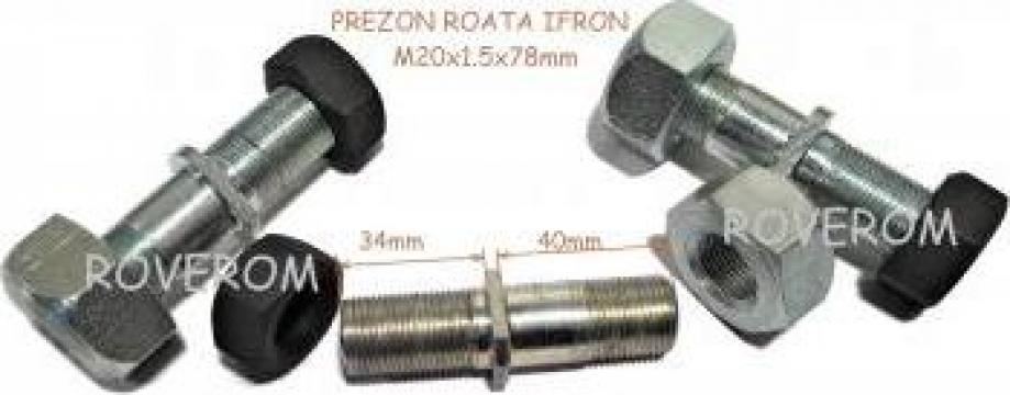 Prezon roata directoare Ifron, M20x1.5x78mm de la Roverom Srl