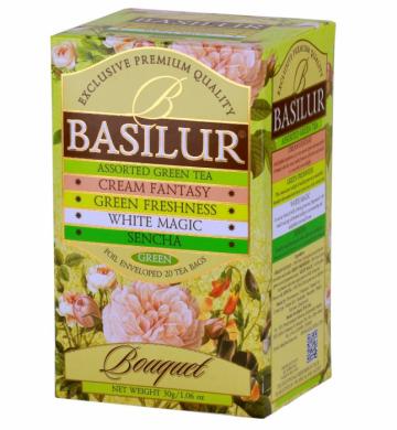 Ceai mixt Basilur Bouquet Assorted 20buc 30g de la KraftAdvertising Srl