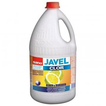 Detergent imbunatatit cu clor Sano Javel 4 litri