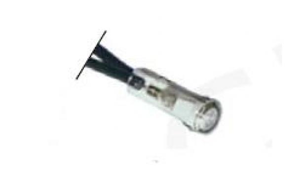 Lampa de semnalizare 6mm, 230V, culoare transparent 359037