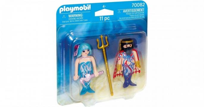Figurine jucarie Regele marii si sirena Playmobil 70082